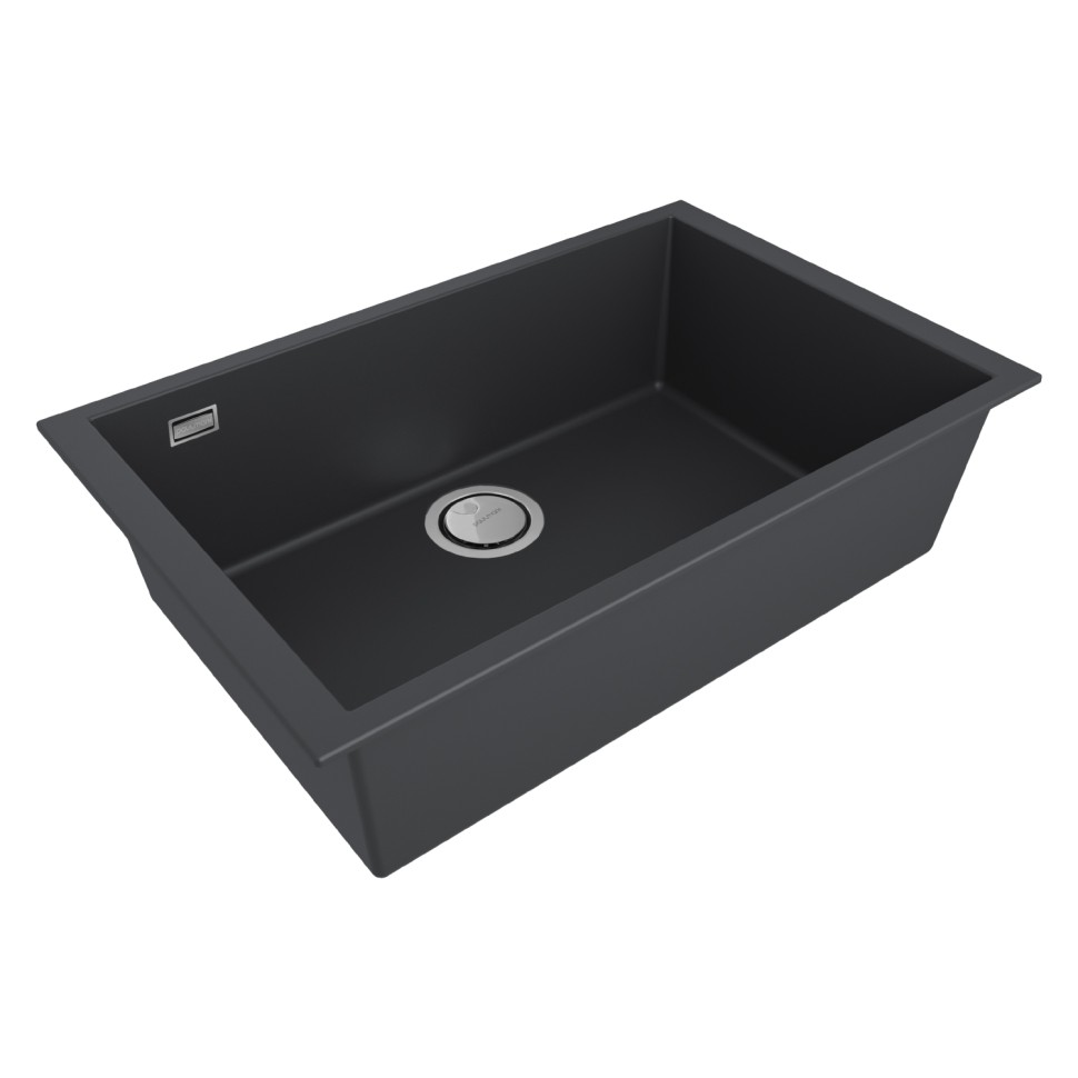 Мойка NEO CLASSIC 69, ACRYSTONE, PM966944-AN, ANTRACITE, 690х443 мм, Paulmark