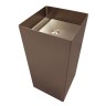 Раковина отдельностоящая ABBER Wasser Kreis AF2413MRG розовое золото матовое