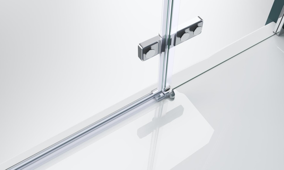 Душевая дверь BelBagno KRAFT-B-12-60/40-C-Cr-L