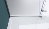 Душевая дверь BelBagno KRAFT-B-12-60/40-C-Cr-L