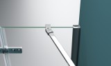 Душевая дверь BelBagno KRAFT-B-12-60/40-C-Cr-L