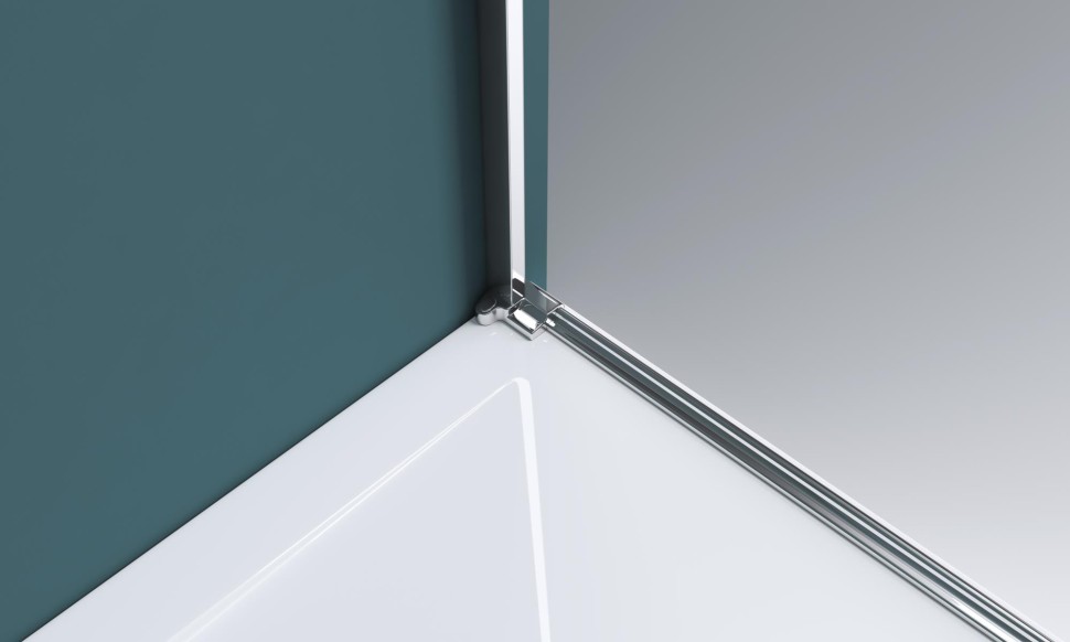 Душевая дверь BelBagno KRAFT-B-12-60/40-C-Cr-L