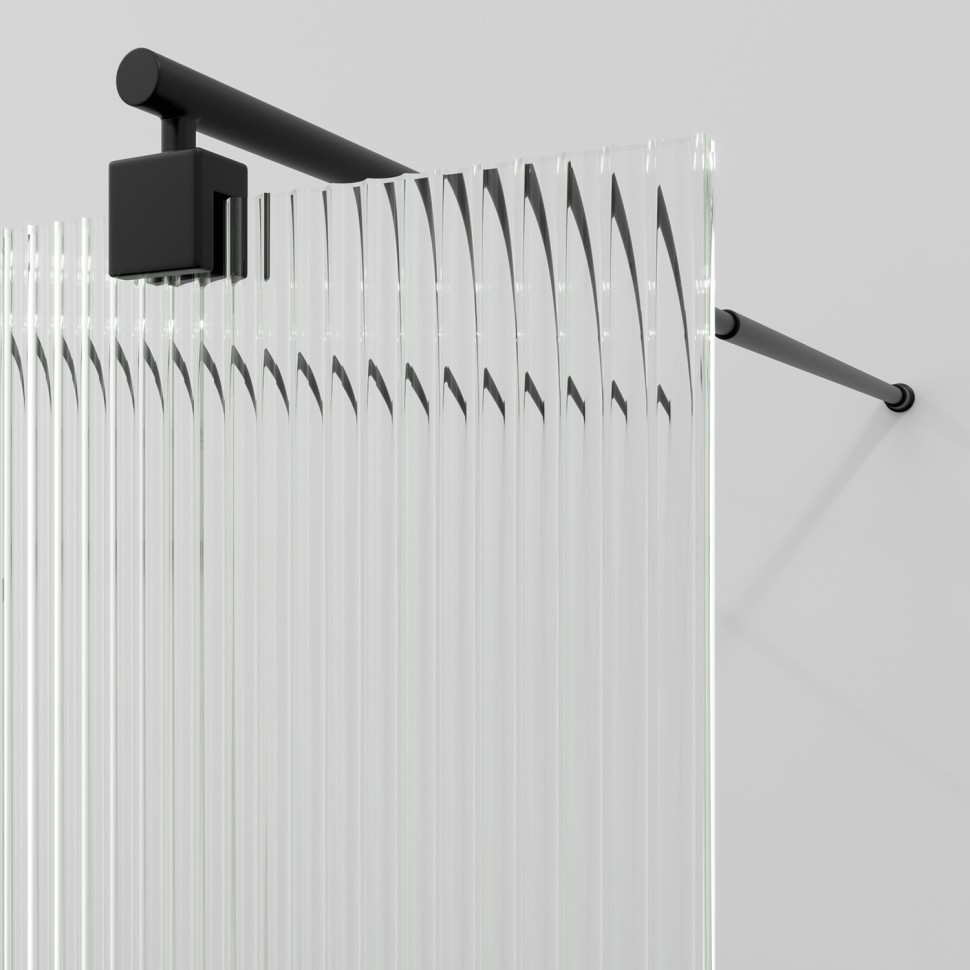 Фехте (Vechte) 60W44MB-FL Душевая перегородка  