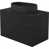 шкафчик для раковины, с гранитной раковиной - 55x35 cm