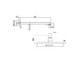 Верхний душ BelBagno ROMANO ROM-SLD-CRM