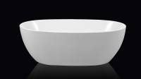 Акриловая ванна без перелива BELBAGNO BB69-1700-W0, 1700x820x600