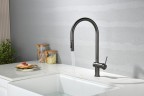 AQM9901GM Cucina Смеситель для кухни с выдвижным U-образным изливом, металл