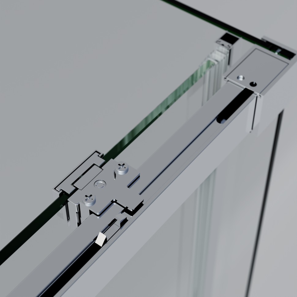 Душевой уголок Soft 2 VSR-3SO29012CL, 1200*900, хром, стекло прозрачное