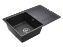 Мойка FLUGEN 50-780, IT-GRANIT, PM217850-BL, черный, 780х500 мм, Paulmark