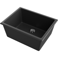 Кухонная мойка Omoikiri Okinoshima 61-U/I-BL Natceramic/черный