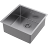 Кухонная мойка Omoikiri Tadzava 44-U/I Quadro-IN нерж. сталь/нержавеющая сталь