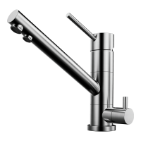 Смеситель для кухни Omoikiri Tonami-BN латунь/нержавеющая сталь