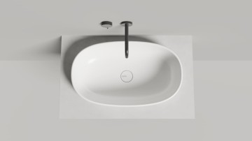 Раковина полувстраиваемая GRECA 645х385х168 S-Stone Матовое