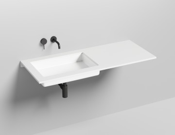Раковина встраиваемая MAREA 14 600х400х128 S-Stone Матовое