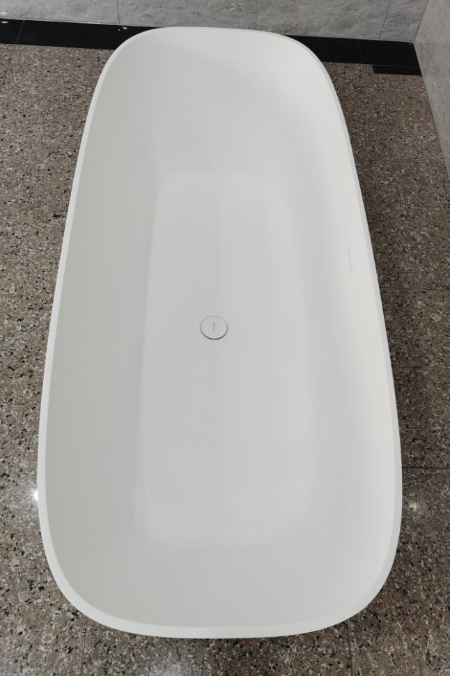 Ванна из искусственного камня ABBER Stein AS9632 белая матовая