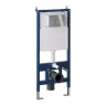 Комплект 3 в 1: Grossman инсталляция 900.K31.01.000+клавиша 700.K31.02.100.100 хром глянцевый+унитаз GR-4441S, 3 места