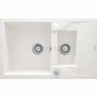 Гранитная мойка, 1.5-чаши с осушкой