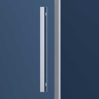 Душевая дверь Soft VDS-3SO130CLB, 1300, черный, стекло прозрачное