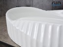 Раковина Gid 888s 51223 накладная белая 60x38.5x13.5