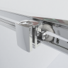 Душевой уголок Garda VSR-1G8014CLG, 1400*800, брашированное золото, стекло прозрачное