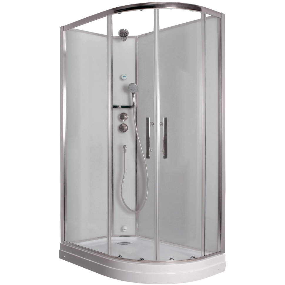 Timo Premium ILMA 902 L душевая кабина с крышей, хамам и стульчиком 120*80*222