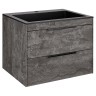 База под раковину Chiara 2D 600 подвесная, 2 выкатных ящика soft-close, G.Stone