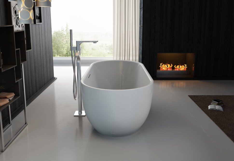 Акриловая ванна BELBAGNO BB70-1500-800
