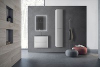 База под керамическую раковину Mia 600 подвесная, 2 выкатных ящика soft close, G.White