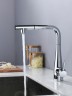 AQM9902CR Cucina Смеситель для кухни с выдвижным L-образным изливом, хром