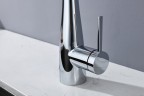 AQM9902CR Cucina Смеситель для кухни с выдвижным L-образным изливом, хром