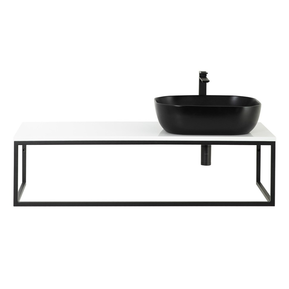 Консоль металлическая под накладные раковины BelBagno EK-120-ST