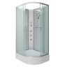 Душевая кабина Niagara Classic NG-33394-14LBKG (130х90х200) средний поддон(26см),стекло матовое,4 места
