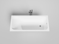 Ванна встраиваемая ORLANDA 170x75 покраска по RAL полностью S-Sense Матовое
