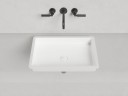Раковина встраиваемая MAREA 14  в цвете по RAL 600х400х128 S-Stone Матовое