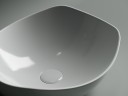 Умывальник чаша накладная овальная Element 420x385x145мм