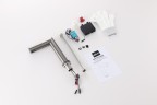 Смеситель ABBER Perfekte 316 AF8A101BGGS сенсорный для раковины, брашированная оружейная сталь