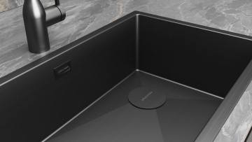 Декоративный элемент для сифона, PM116-GM, вороненая сталь, Paulmark