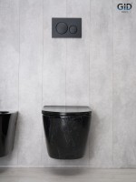 Унитаз подвесной Gid Bs2198 62227Y под камень глянцевый 49x36x35.5