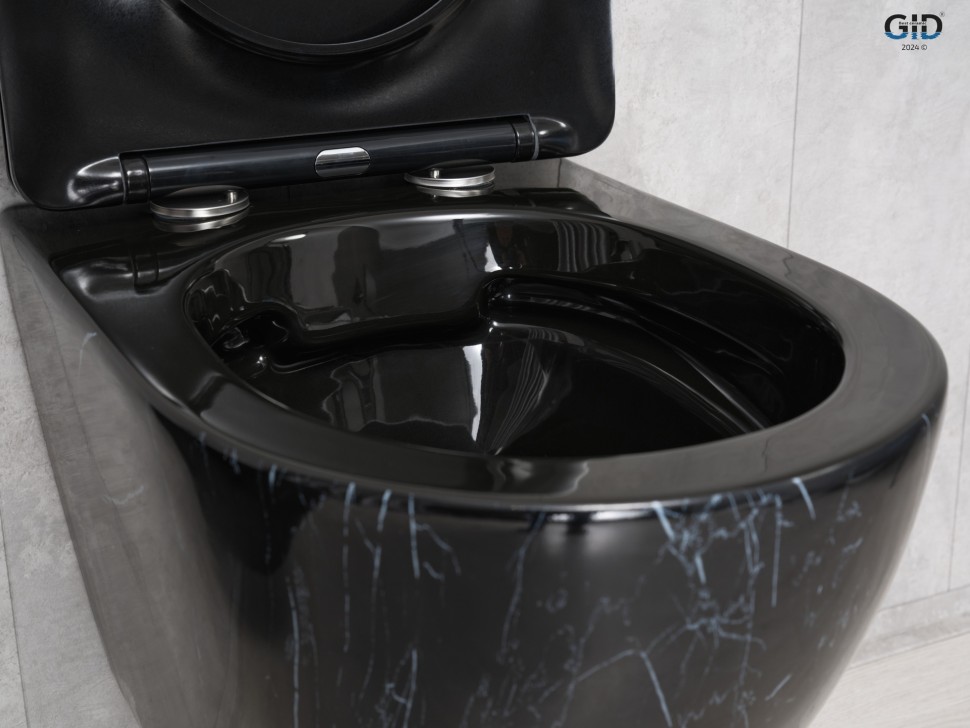 Унитаз подвесной Gid Bs2198 62227Y под камень глянцевый 49x36x35.5