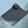 Бумагодержатель с полочкой для телефона Raglo черный