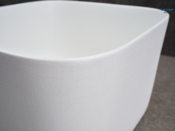 Раковина Gid N9301wg 51234 накладная белая 36x36x25.5