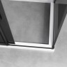 Душевой уголок Slim-N VSR-4SN8014CGB, 1400*800, черный, стекло тонированное