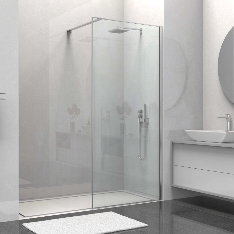 Душевая перегородка Walk-In VSW-1HS900CL, 900*2000, хром, стекло прозрачное