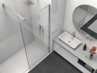 Душевая перегородка Walk-In VSW-1HS900CL, 900*2000, хром, стекло прозрачное
