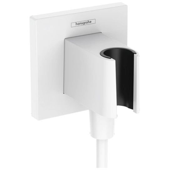 Держатель верхнего душа Hansgrohe FixFit, цвет: белый матовый 26889700
