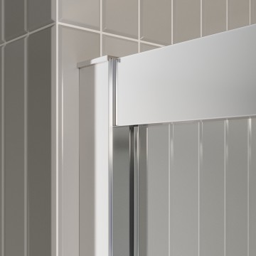 Душевая дверь BelBagno LUCE-BF-1-130-C-Cr