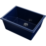 Кухонная мойка Omoikiri Okinoshima 61-U/I-IB Glossy Natceramic/indigo blue глянцевый