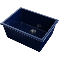 Кухонная мойка Omoikiri Okinoshima 61-U/I-IB Glossy Natceramic/indigo blue глянцевый