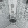 Душевая кабина Niagara Luxe NG-7711WR (90x120х215) низкий поддон(15см),дверь раздвижная,стенки серебро,6 мест