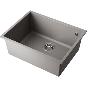 Кухонная мойка Omoikiri Tedori 54-U-GR Tetogranit/leningrad grey